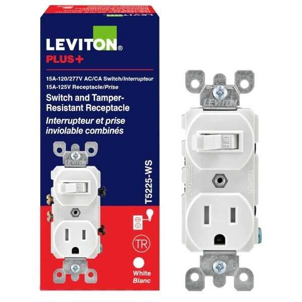 switch receptacle combo wiring diagram