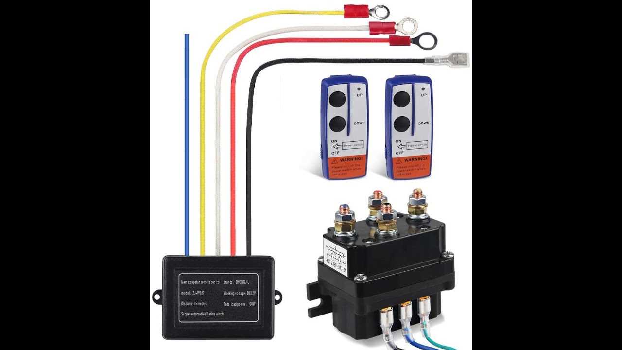 winch wireless remote wiring diagram