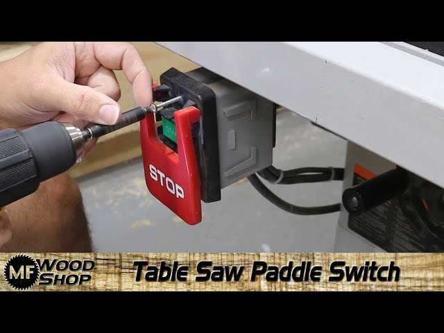 table saw switch wiring diagram