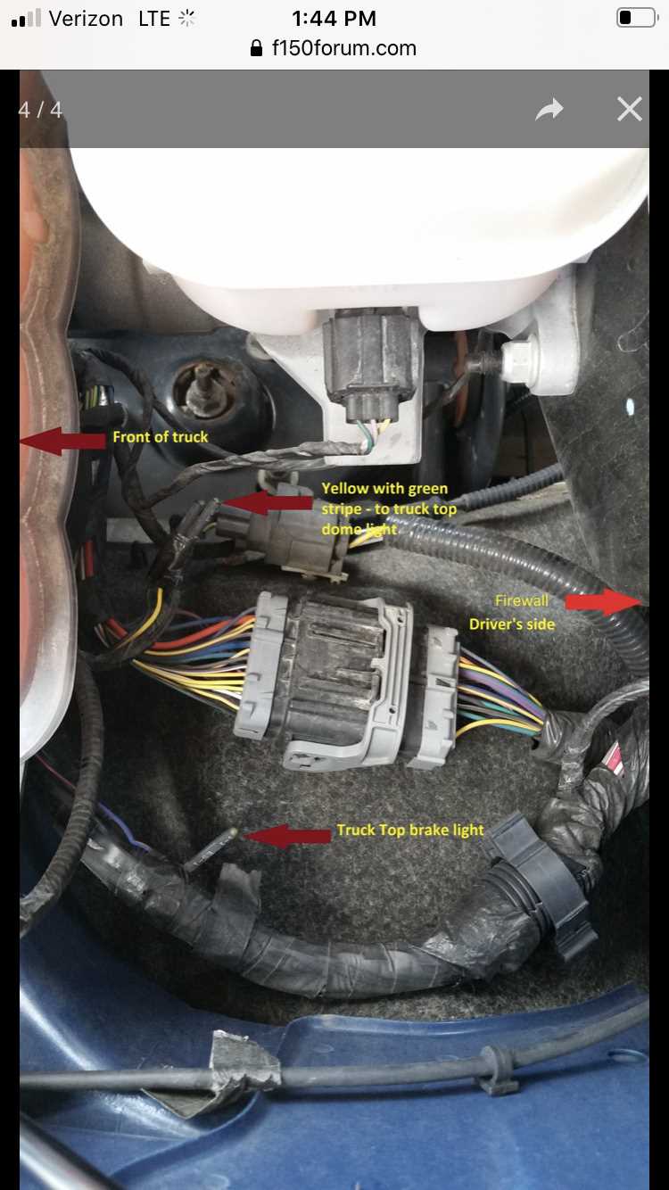 tail light wiring diagram ford f150