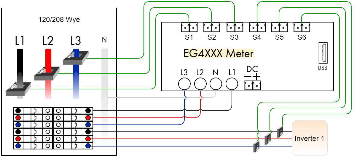 three phase wiring diagram