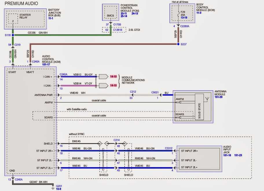 2014 f150 radio wiring diagram