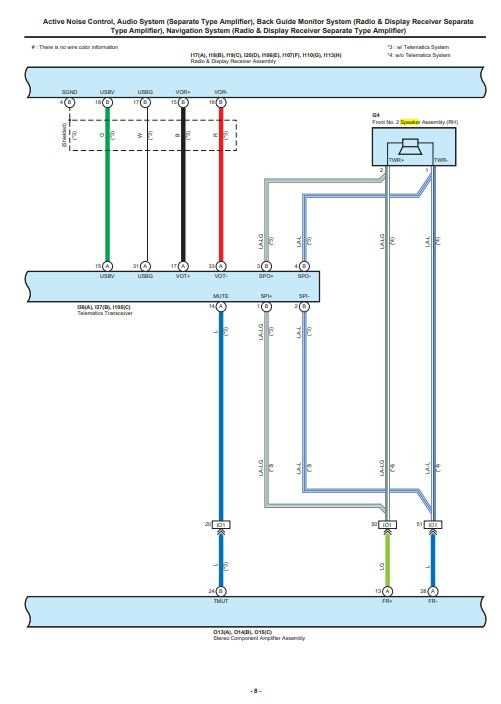 toyota tacoma speaker wiring diagram