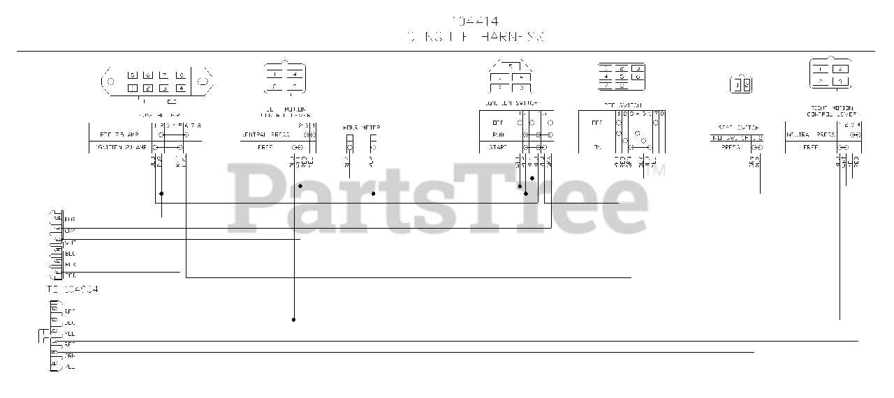 wiring diagram for husqvarna zero turn mower