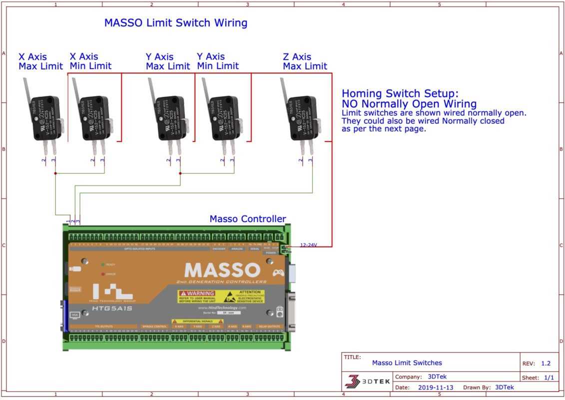 wiring diagram limit switch