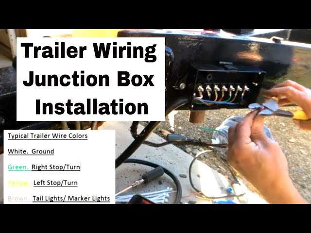 trailer junction box wiring diagram