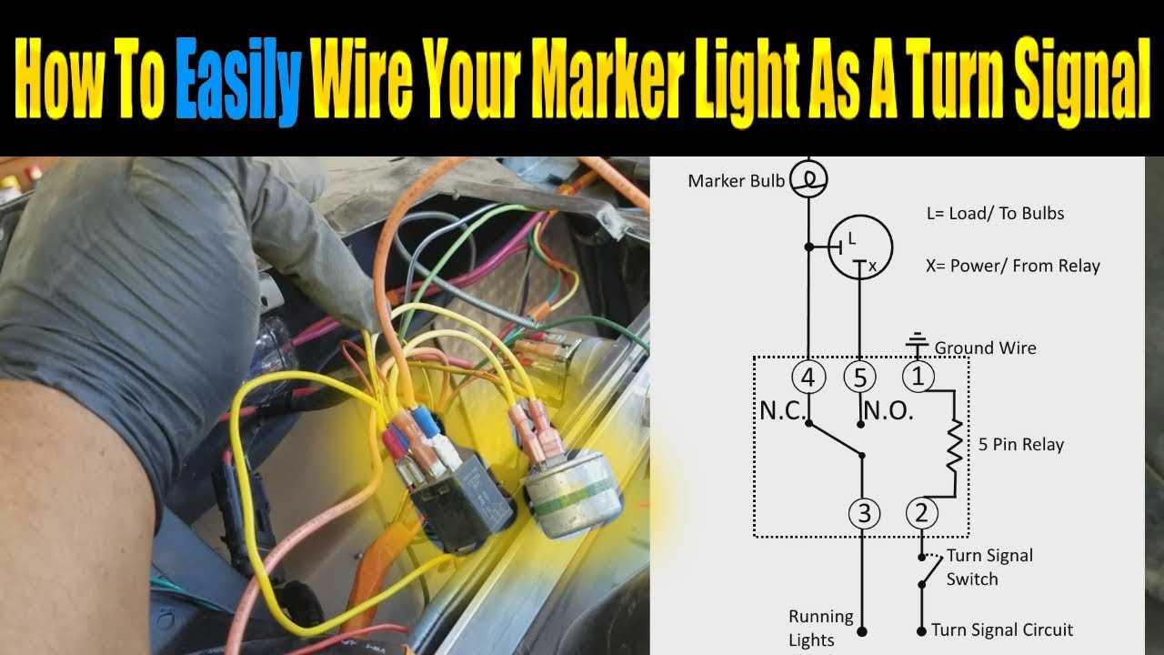 trailer marker light wiring diagram