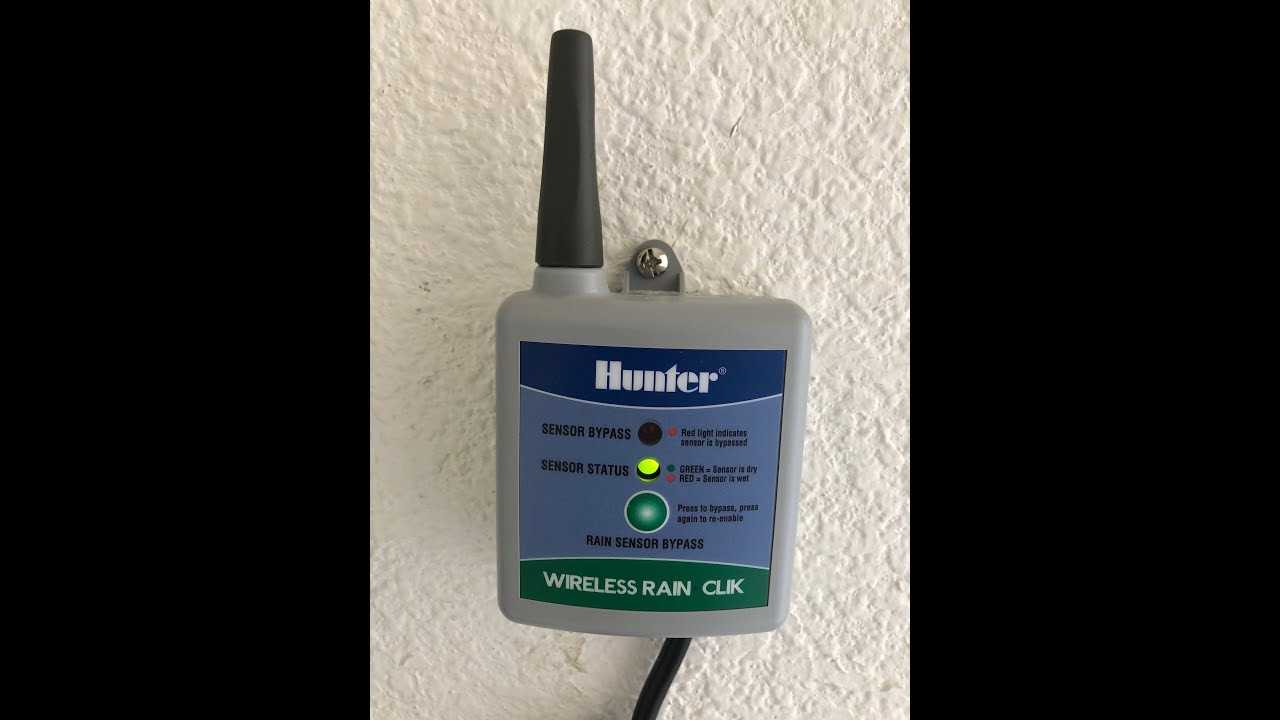 hunter wireless rain sensor wiring diagram