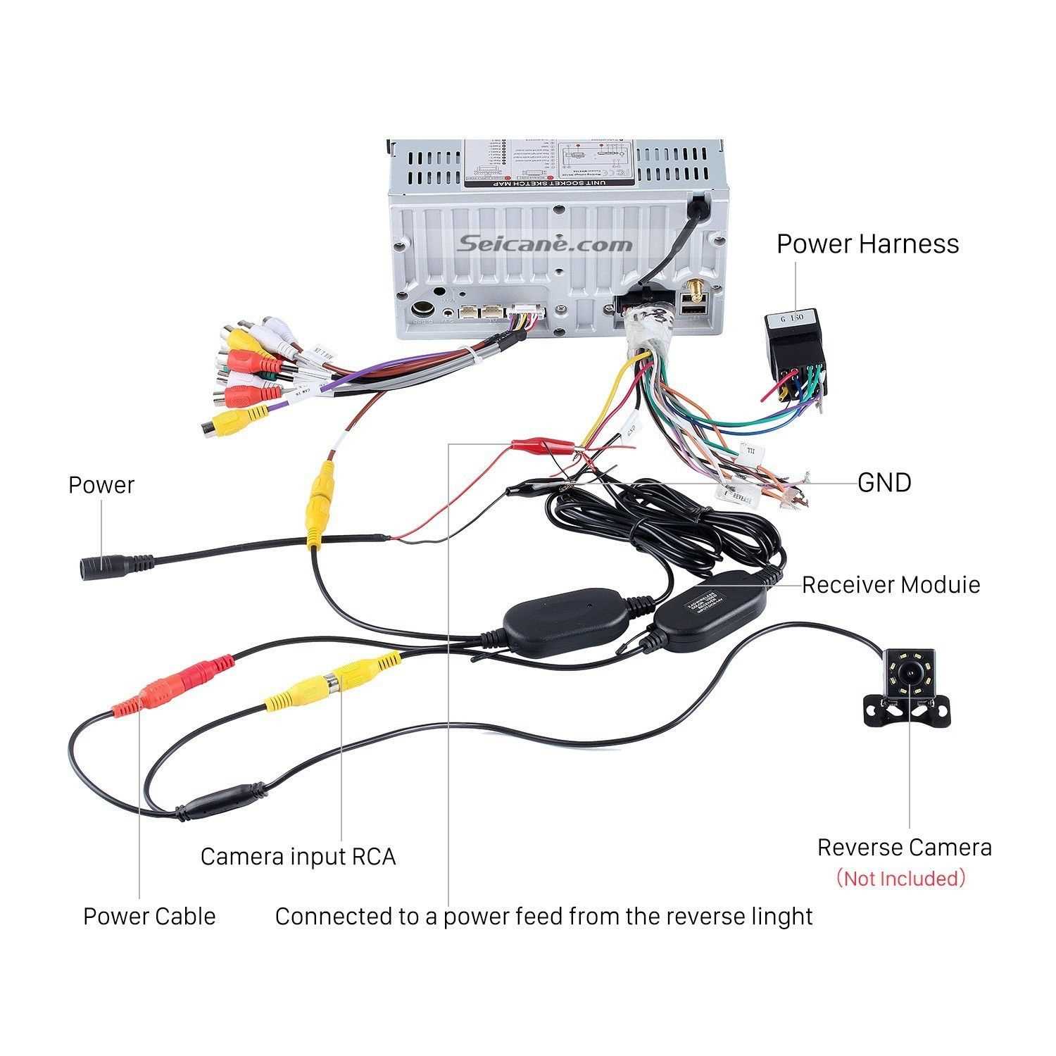 honda reverse camera wiring diagram