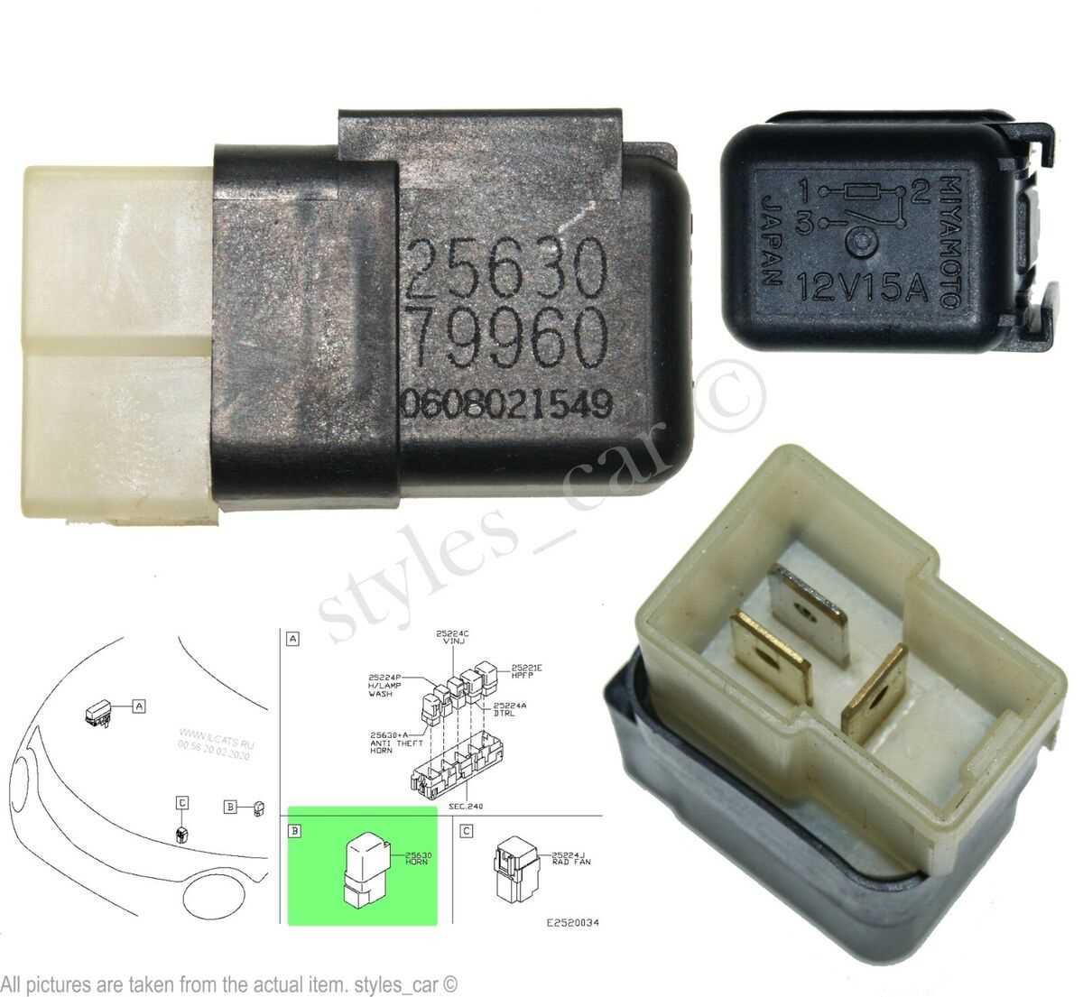 3 pin horn relay wiring diagram