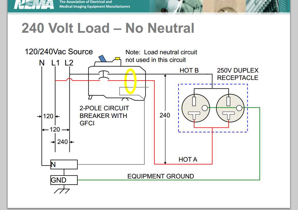 240v gfci breaker wiring diagram