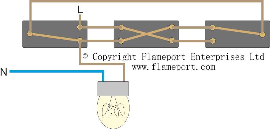 wiring diagram for 3 way switch