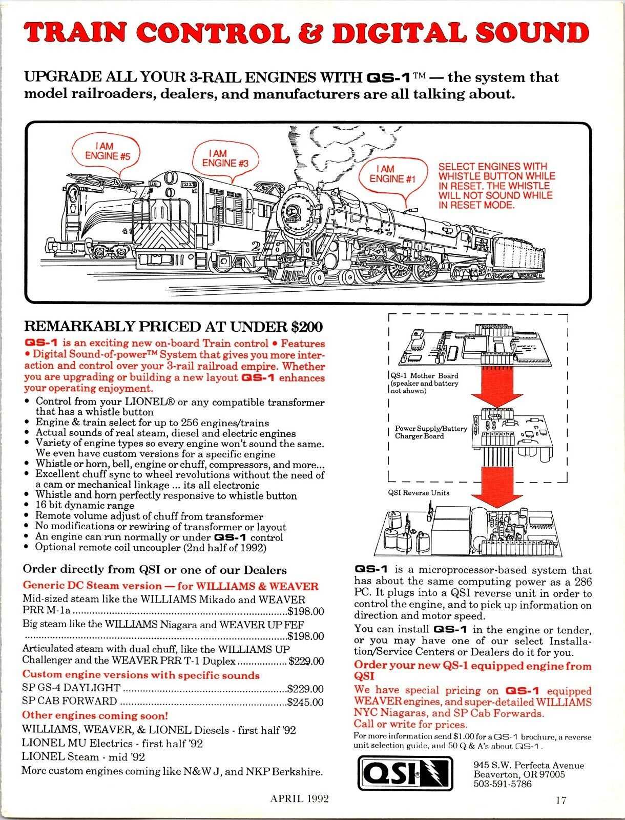 qsi electronic reverse unit wiring diagram