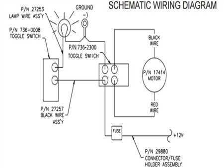 electric trailer jack wiring diagram