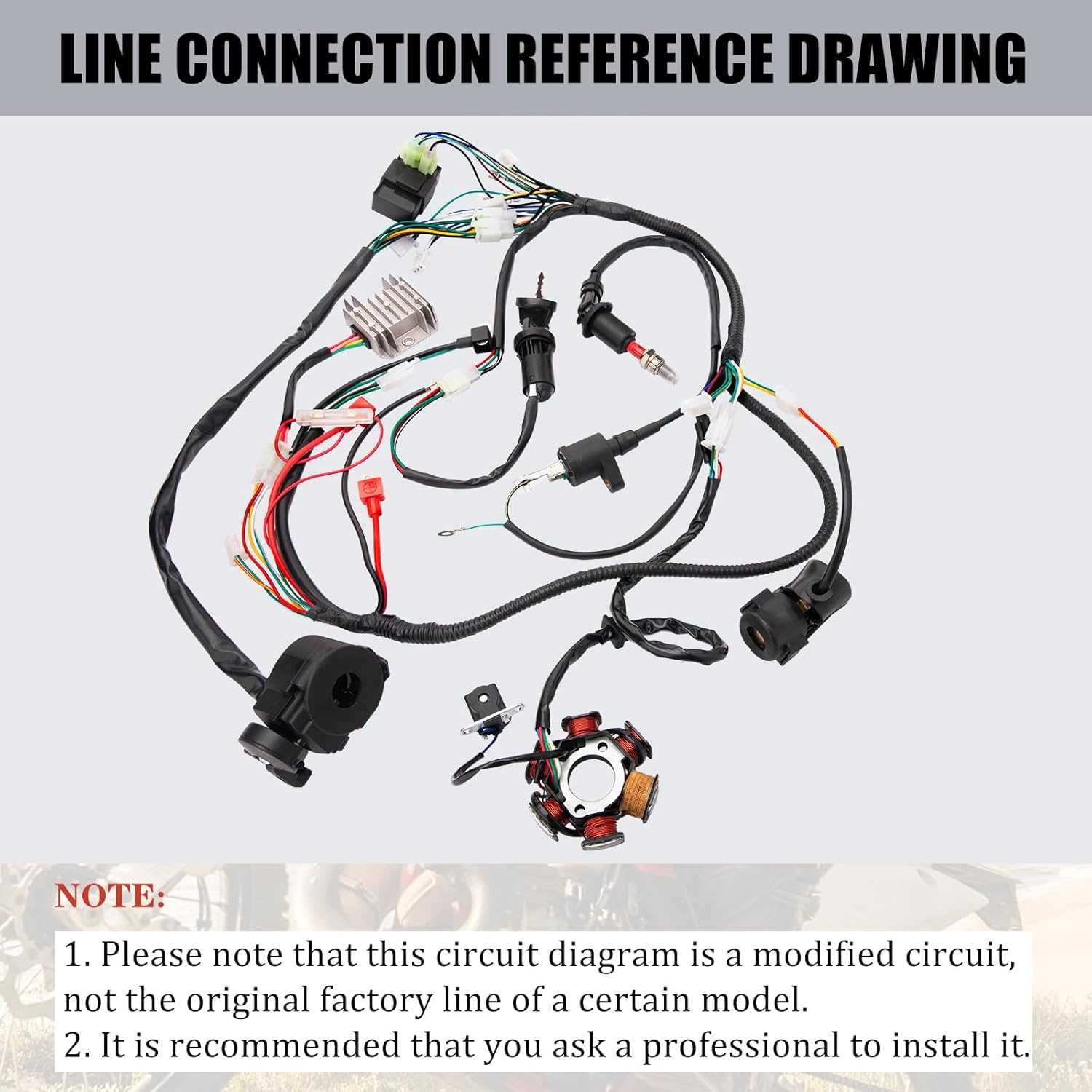 gy6 150cc stator wiring diagram