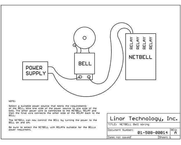 120v fire alarm bell wiring diagram