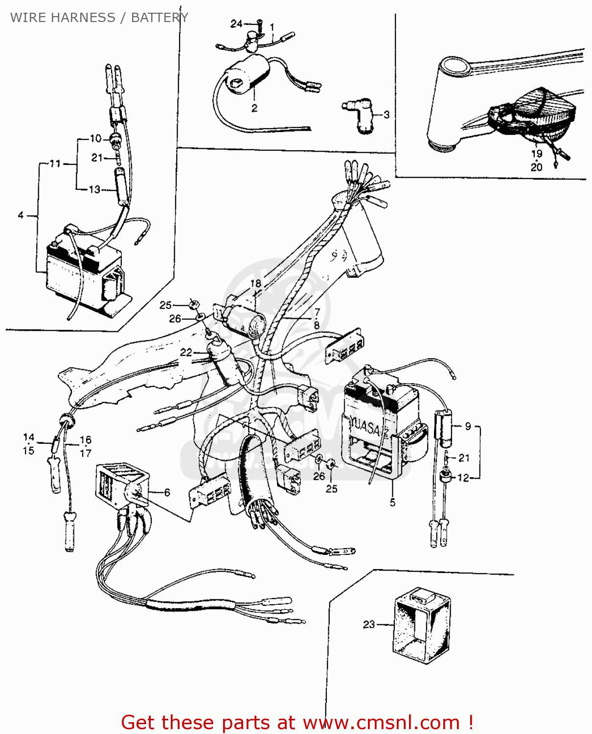 honda trail 90 wiring diagram