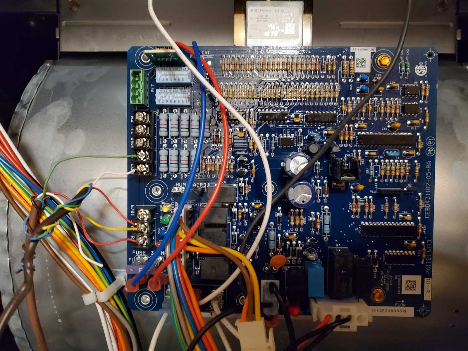 carrier furnace control board wiring diagram