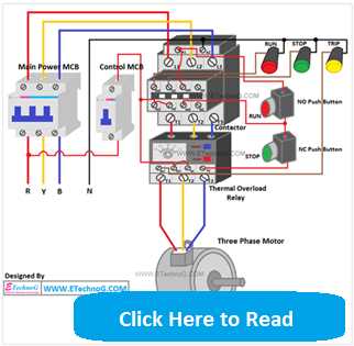 auxiliary contactor wiring diagram