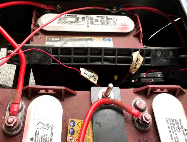 electric golf cart wiring diagram