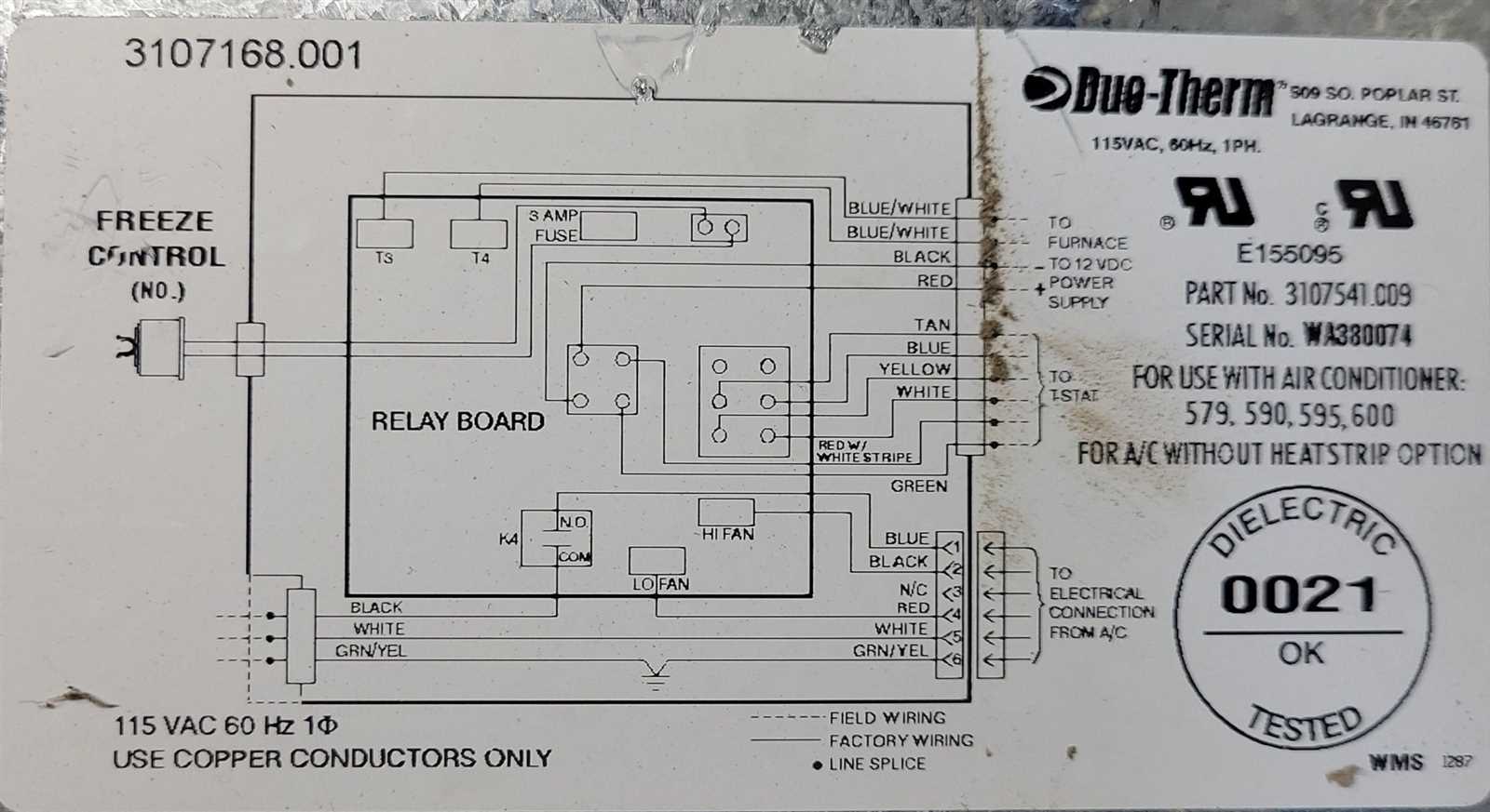 duo therm thermostat wiring diagram