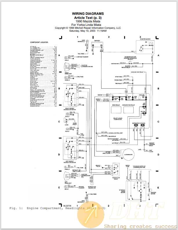 miata wiring diagram