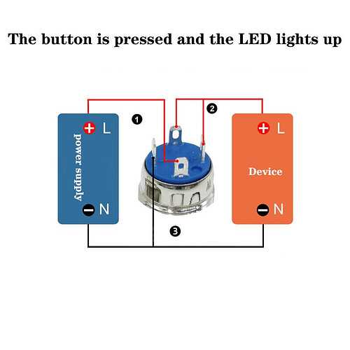 wiring diagram for push button start