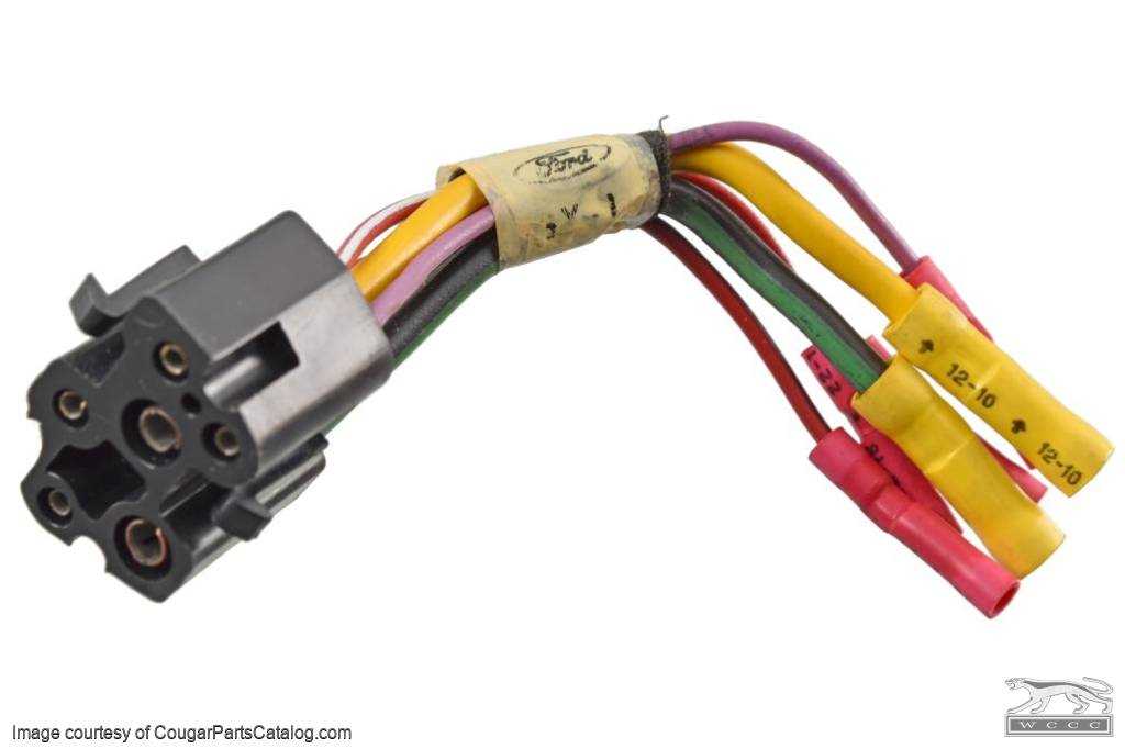 1968 mustang ignition switch wiring diagram