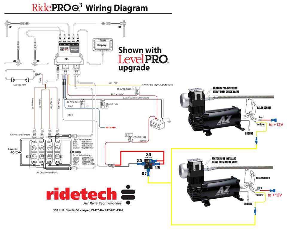 air suspension wiring diagram