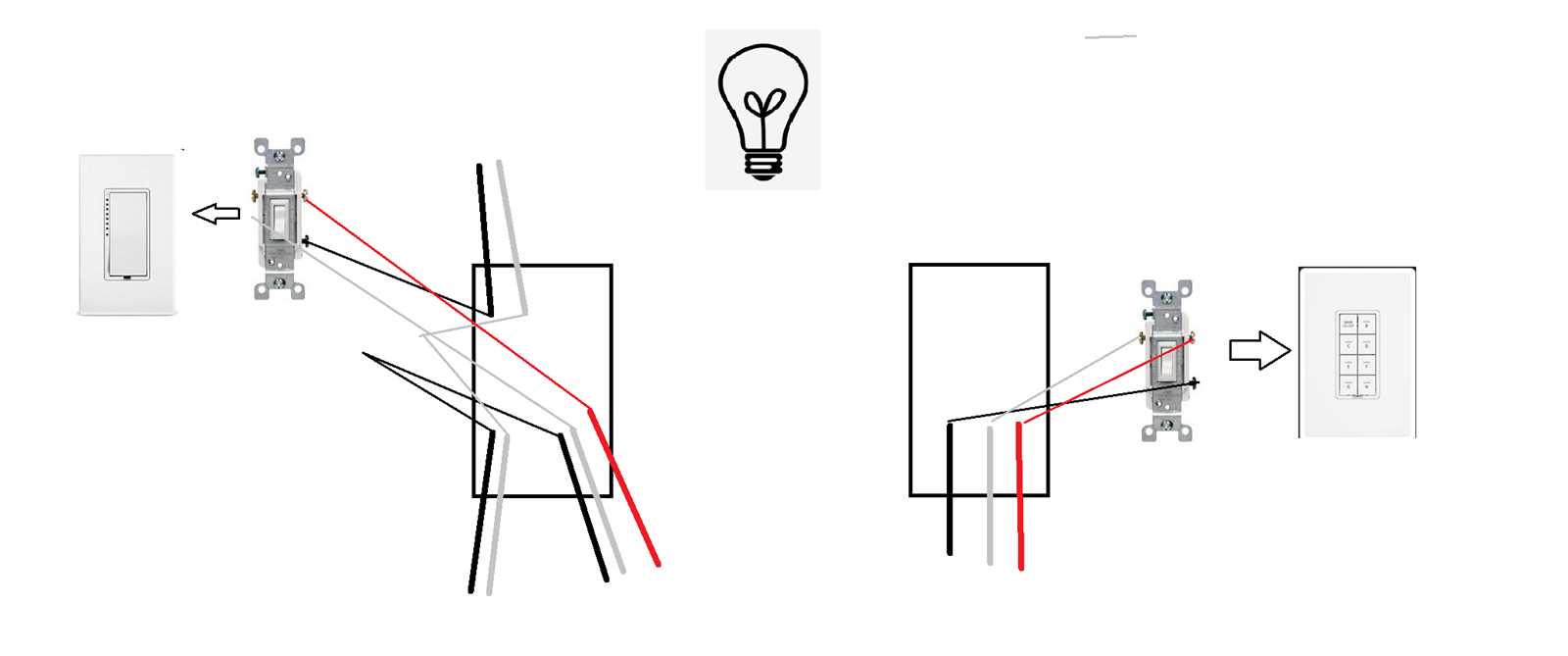 diagram for wiring a three way switch