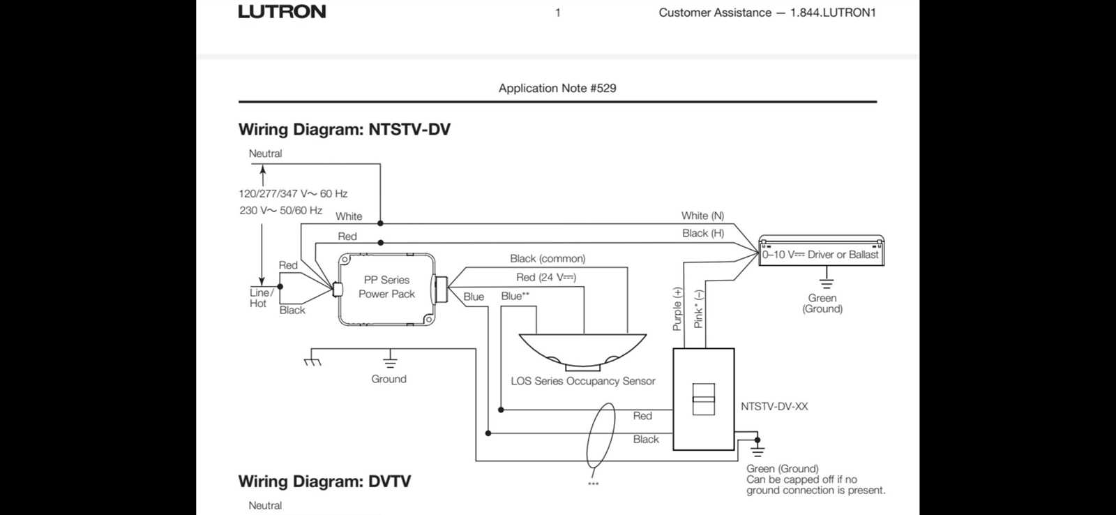 occupancy sensor power pack wiring diagram