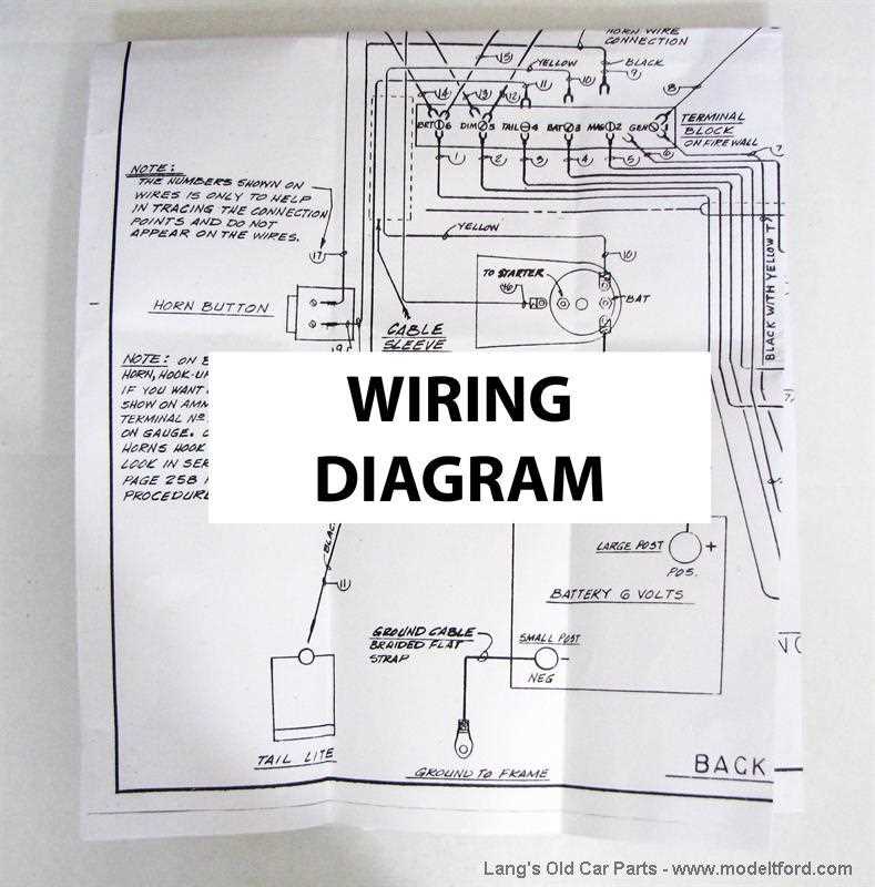 ford model a wiring diagram