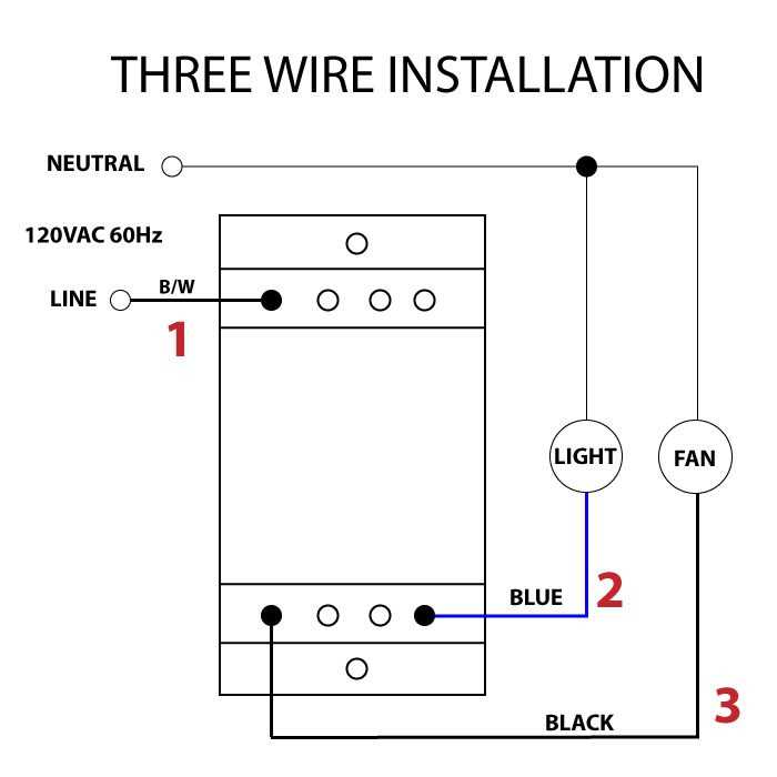 fan light switch wiring diagram