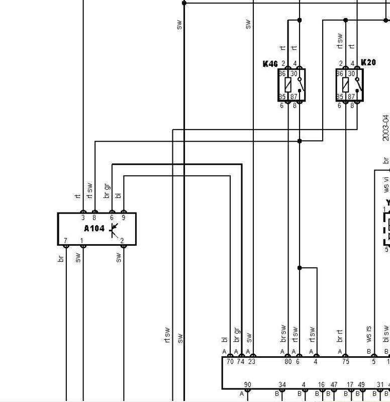 wiring diagram glow plug relay