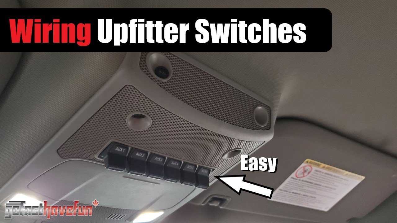 2023 ford upfitter switches wiring diagram