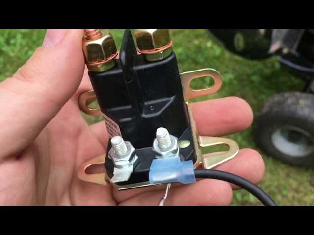 bad boy mower starter solenoid wiring diagram