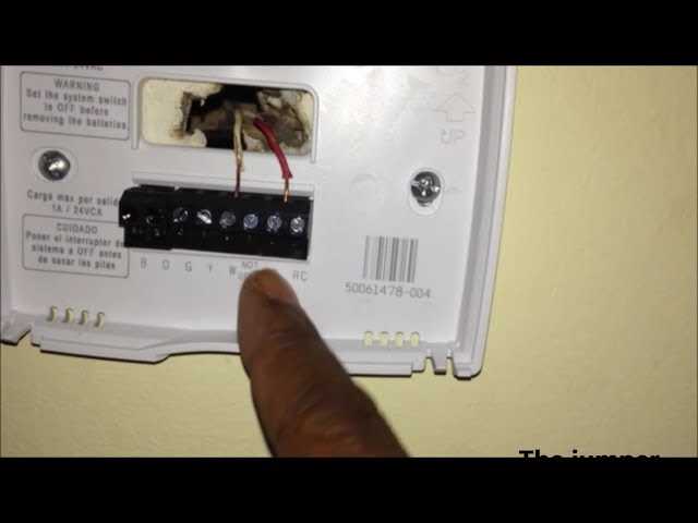 3 wire thermostat wiring diagram heat only