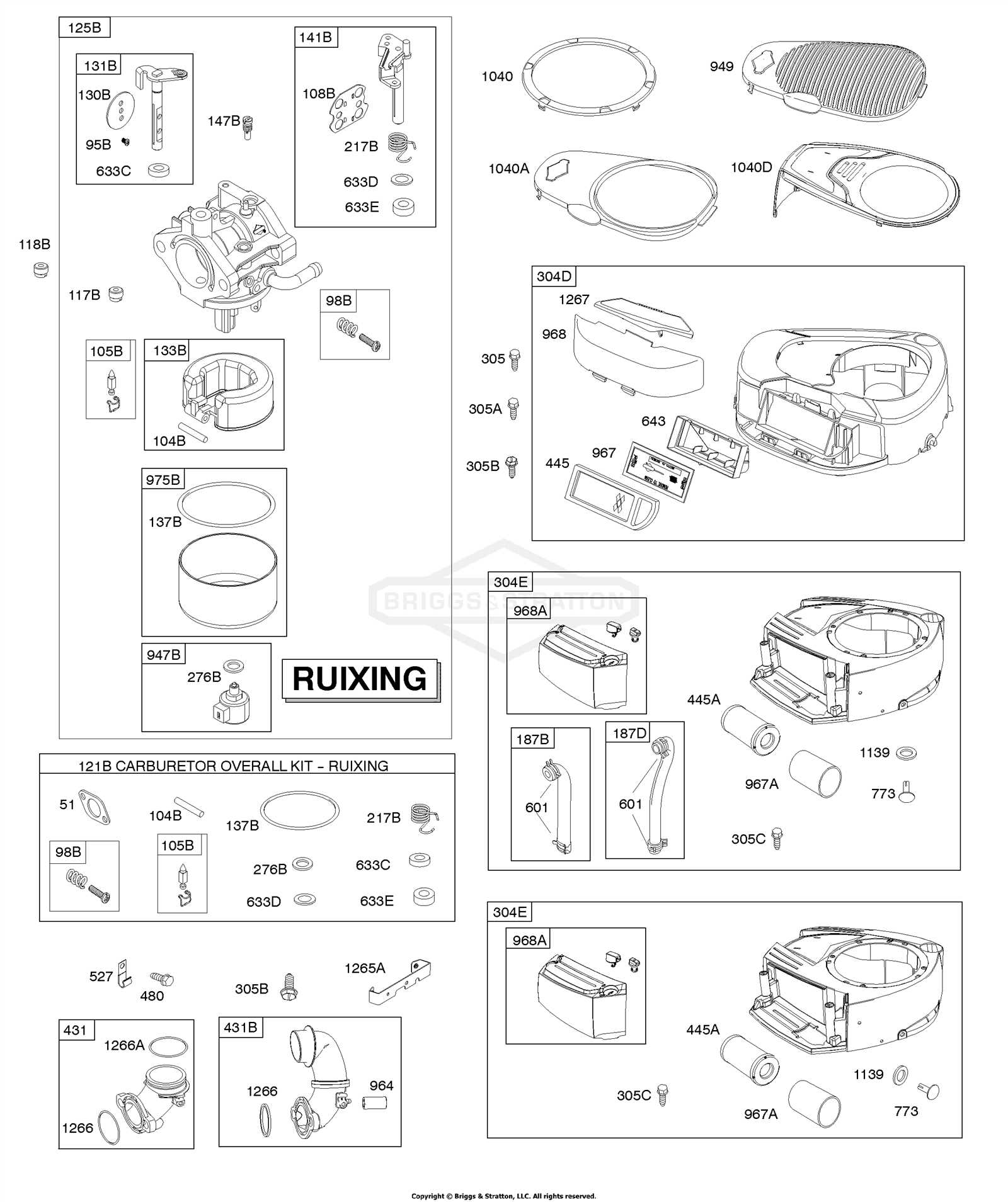 17.5 hp briggs and stratton engine wiring diagram