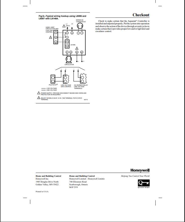 aquastat l6006c wiring diagram