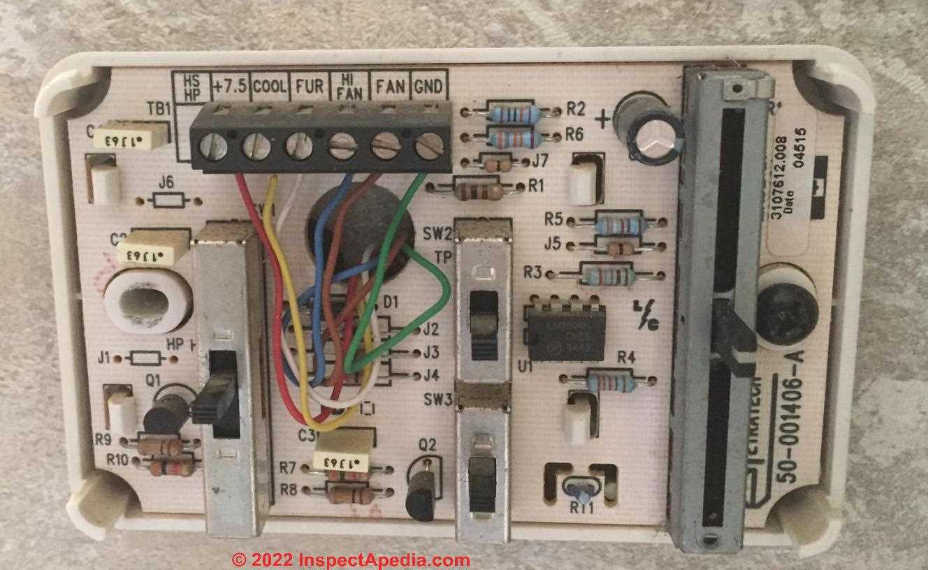 honeywell rth2300 wiring diagram