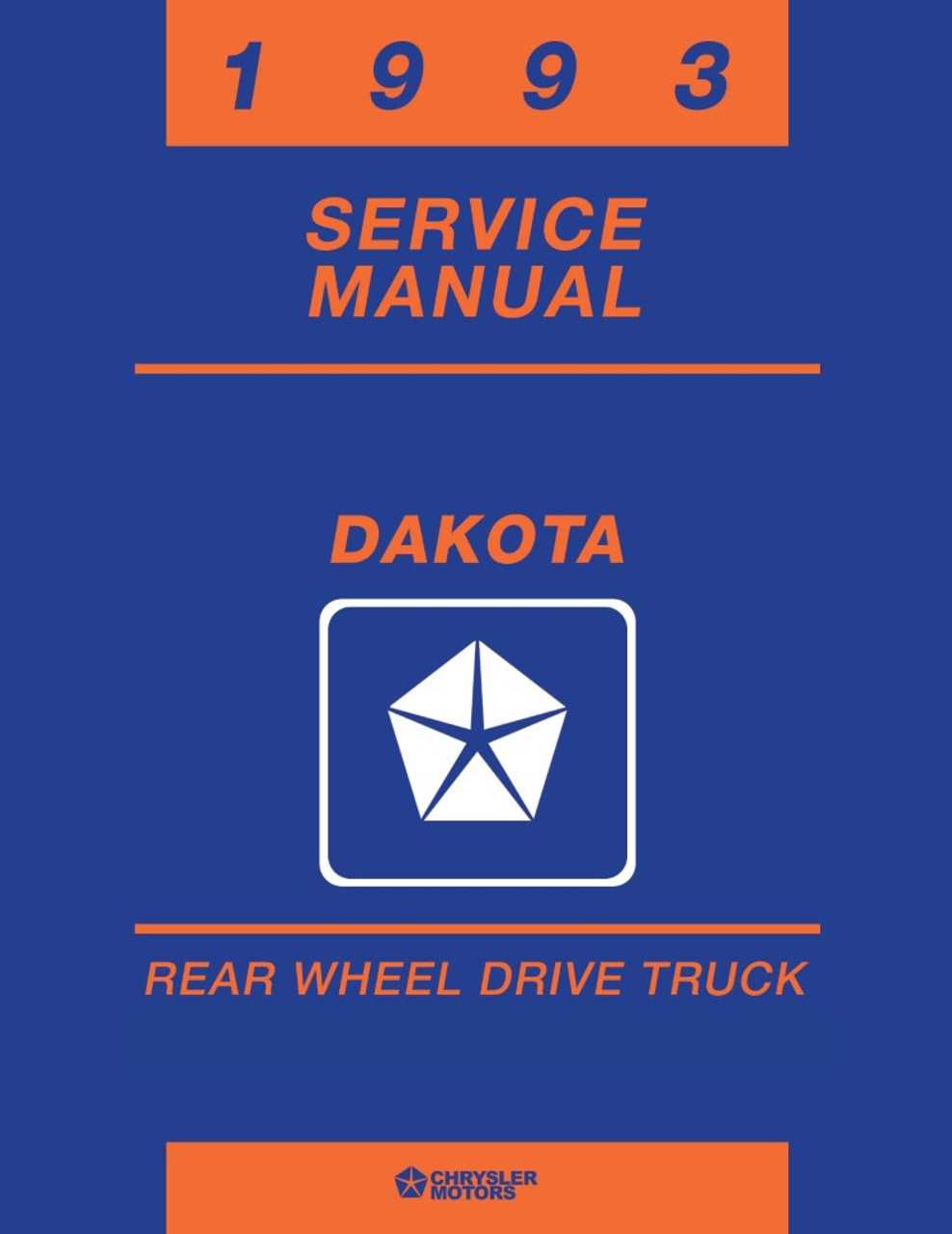 1993 dodge dakota wiring diagram