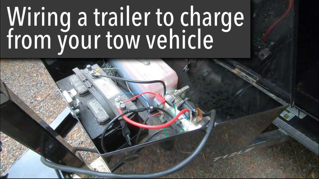 dump trailer battery wiring diagram