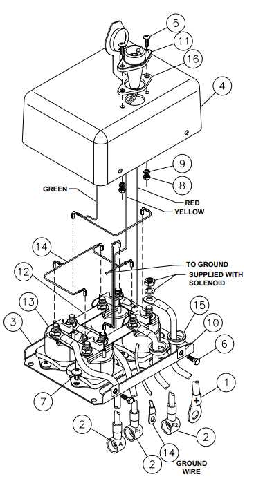 2 solenoid winch wiring diagram