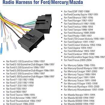 1997 ford ranger radio wiring diagram