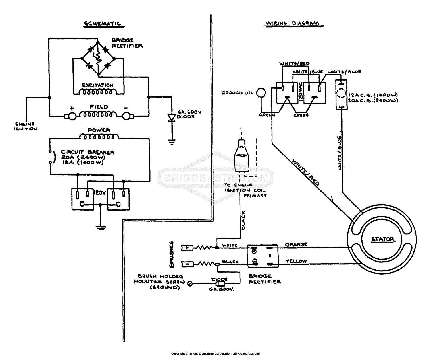 briggs and stratton ignition coil wiring diagram