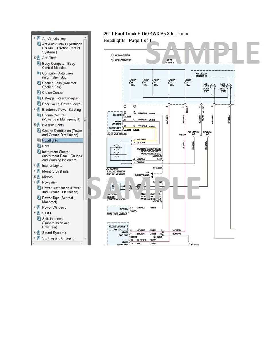 2005 ford f150 radio wiring diagram