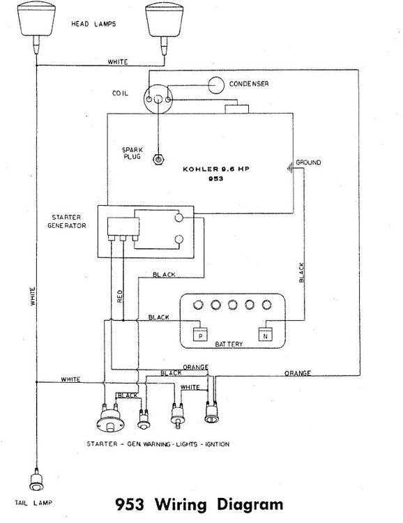 kohler voltage regulator wiring diagram