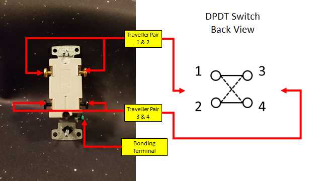 12 volt 4 pole rocker switch wiring diagram