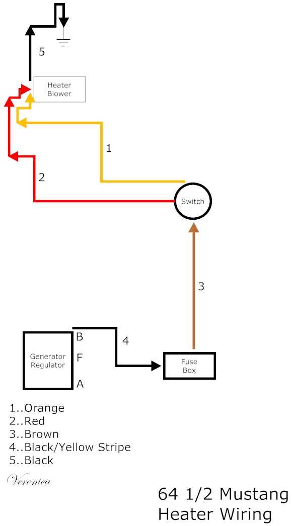 heater blower motor wiring diagram