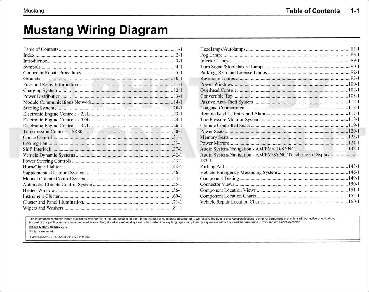 engine mustang wiring harness diagram